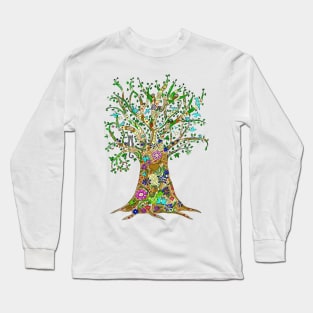 Colourful Friendship Tree Long Sleeve T-Shirt